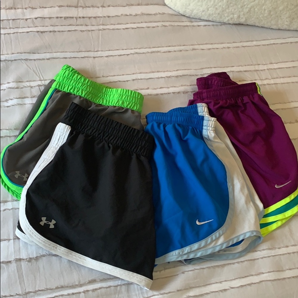 Athletic Shorts Nike & Under Armour